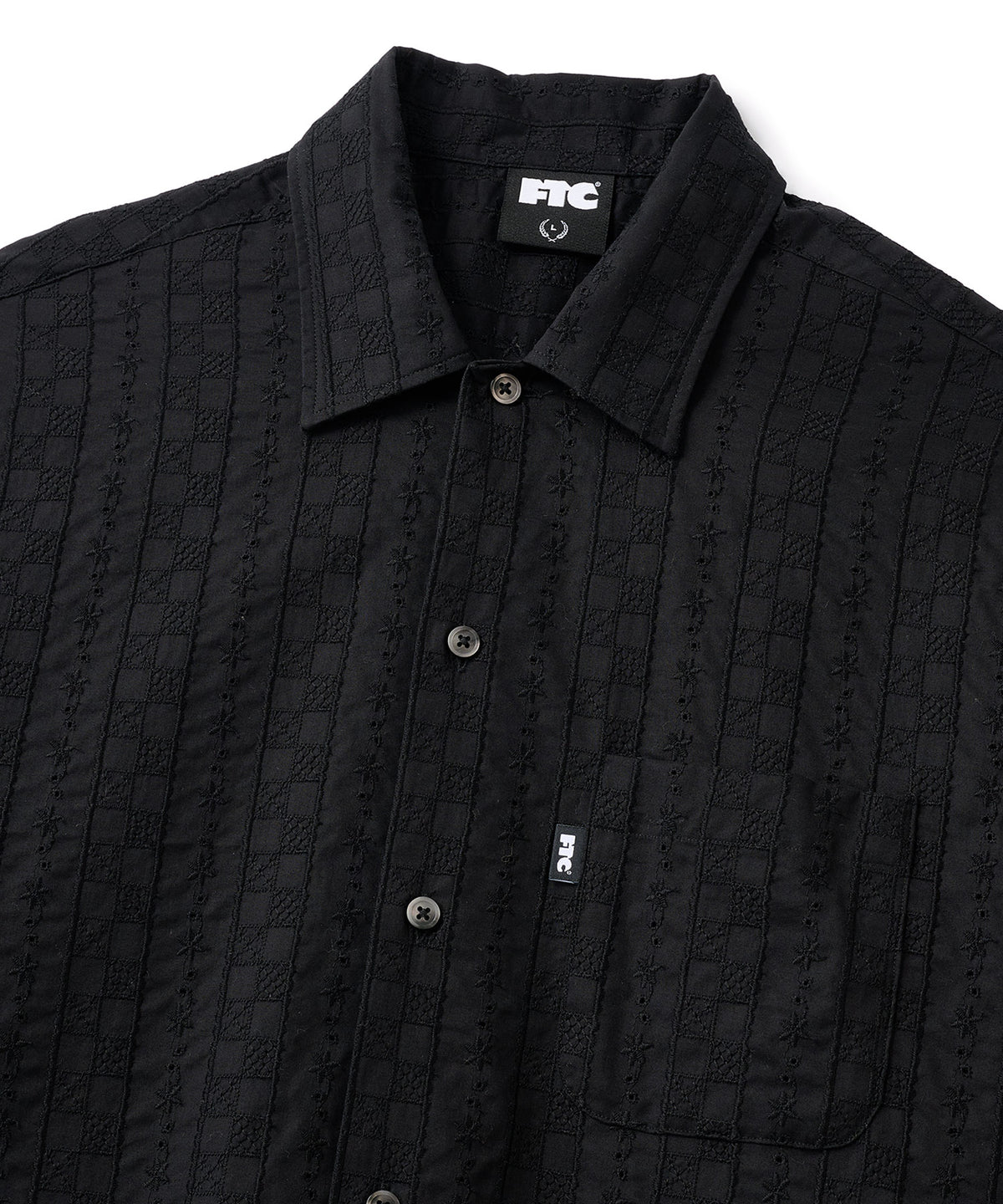 FTC CHECKERED LACE SHIRT