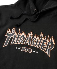 THRASHER X FTC HOODED SWEATSHIRT