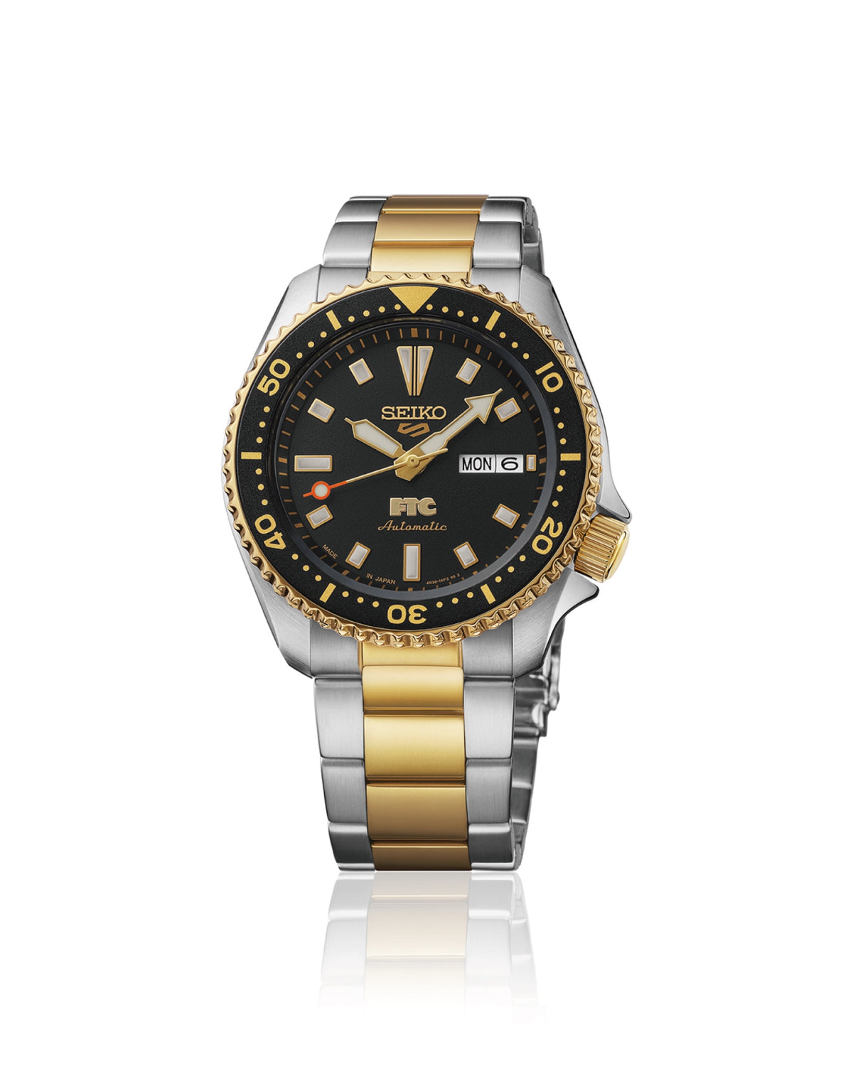 SEIKO X FTC 5 SPORT SKX SERIES WATCH (BLACK)