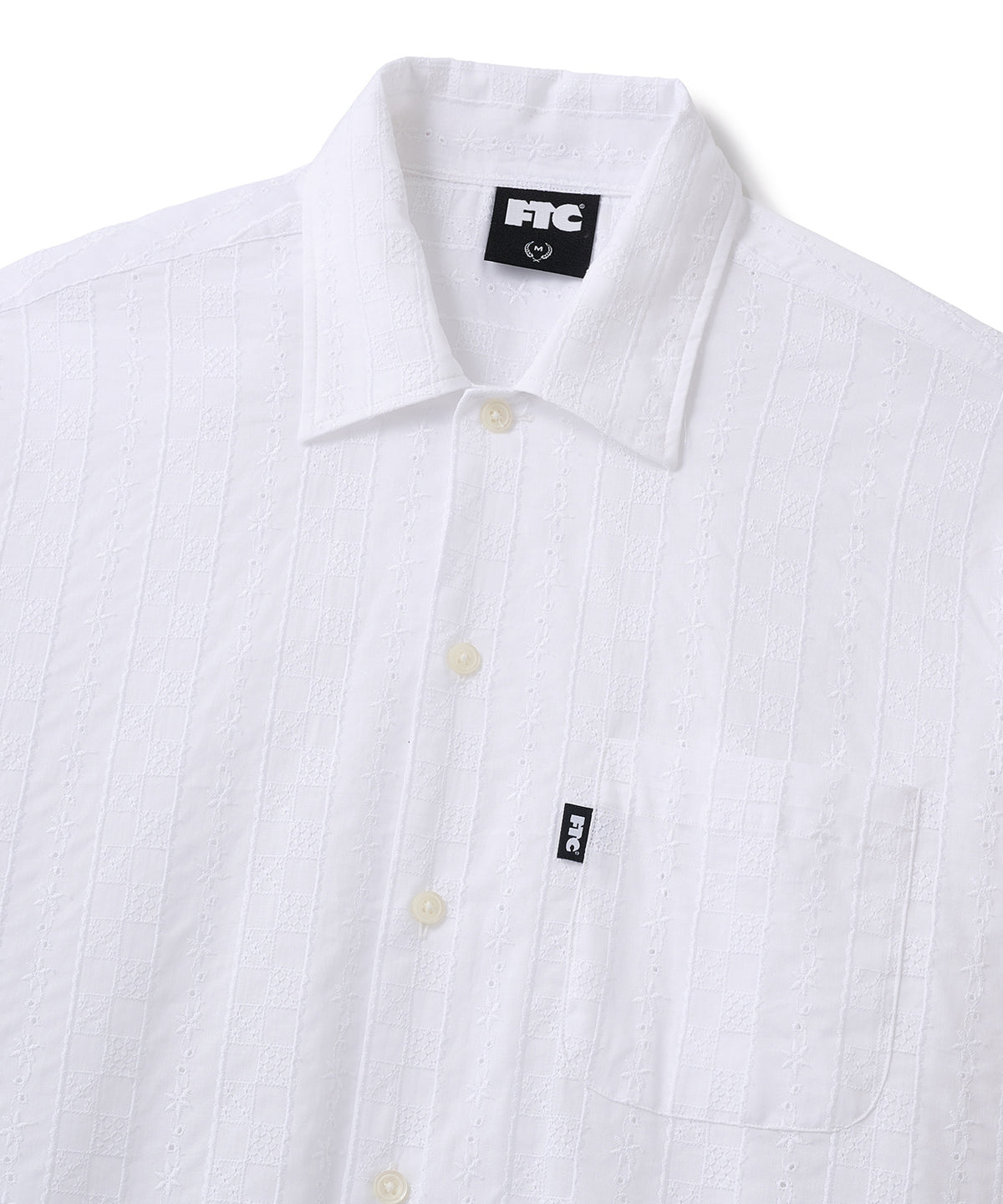 FTC CHECKERED LACE SHIRT