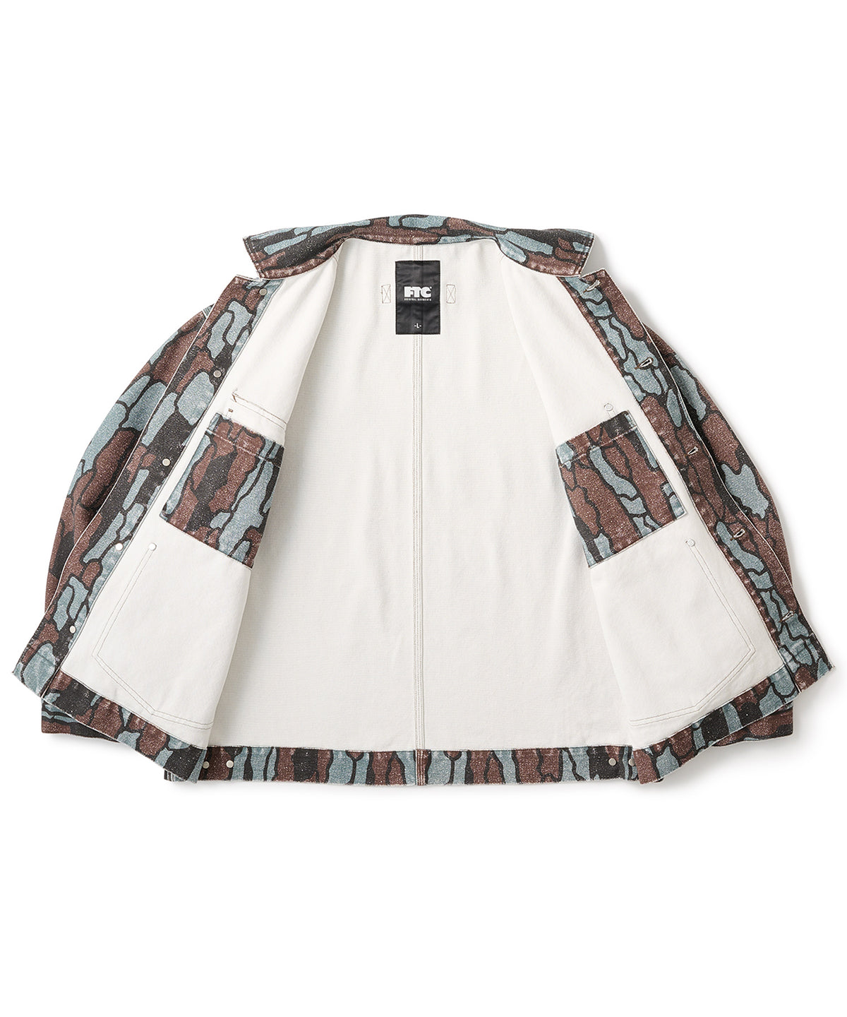 FTC WASHED CANVAS WORK JACKET