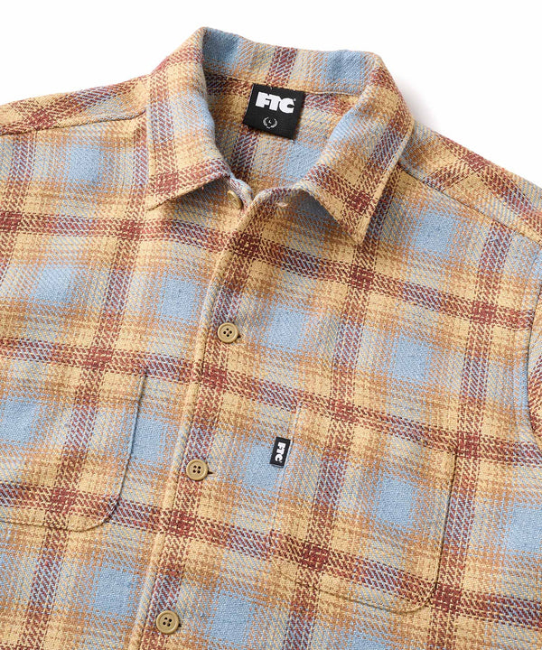 FTC LOOSE GAUGE PLAID SHIRT