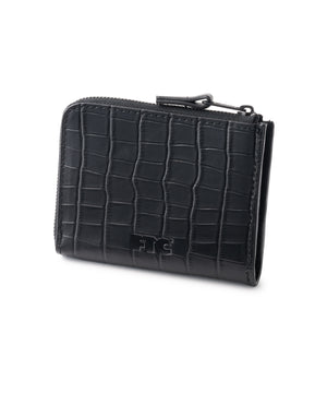 FTC CROC LEATHER COMPACT WALLET