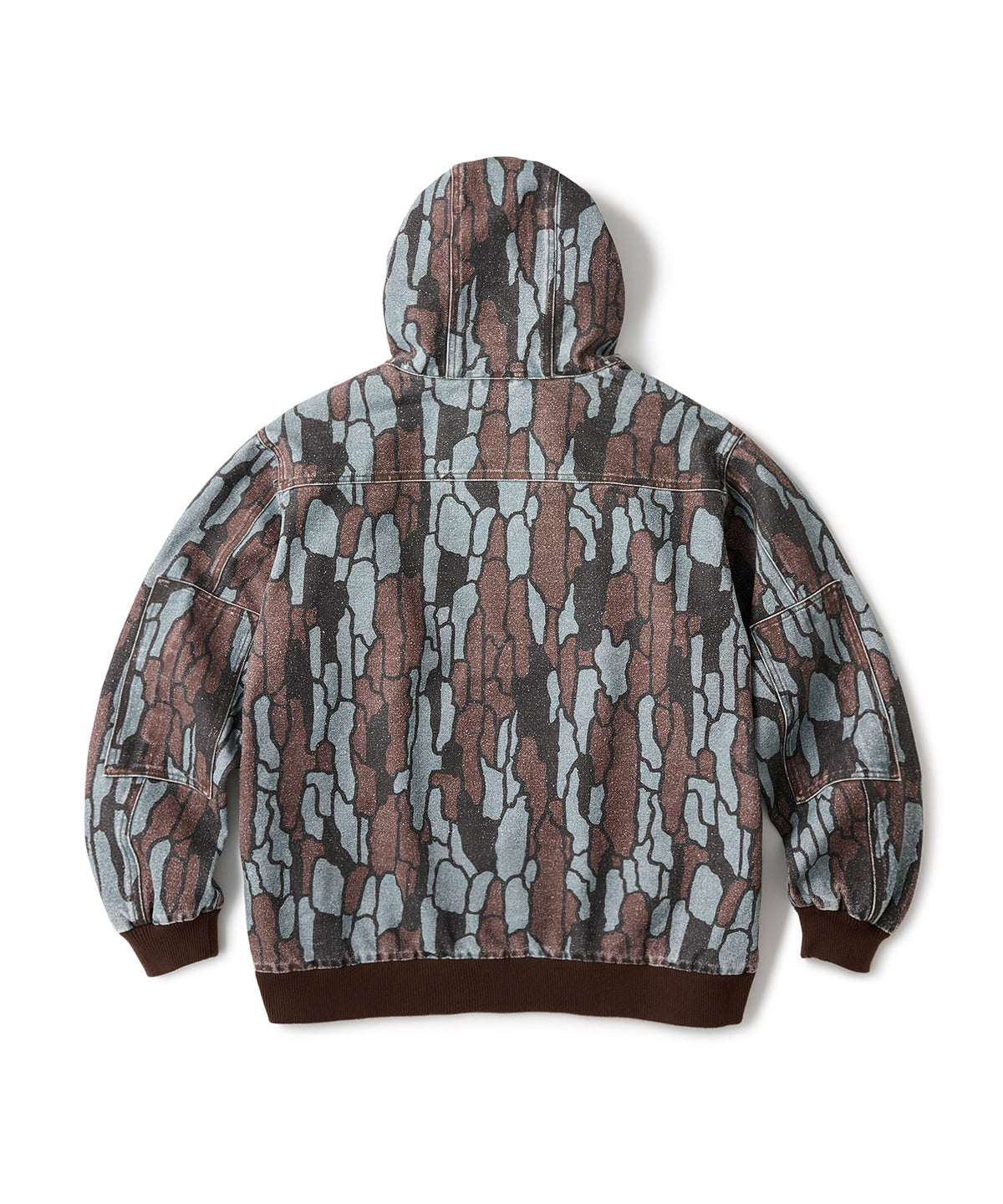 FTC WASHED CANVAS HOODED JACKET