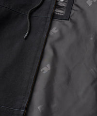 FTC WASHED CANVAS HOODED JACKET