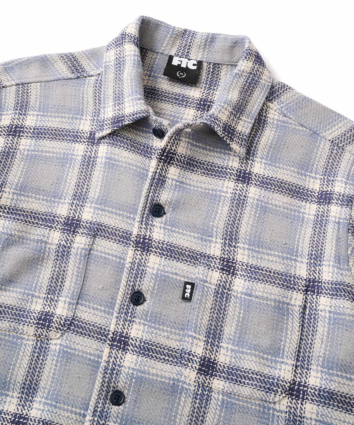 FTC LOOSE GAUGE PLAID SHIRT