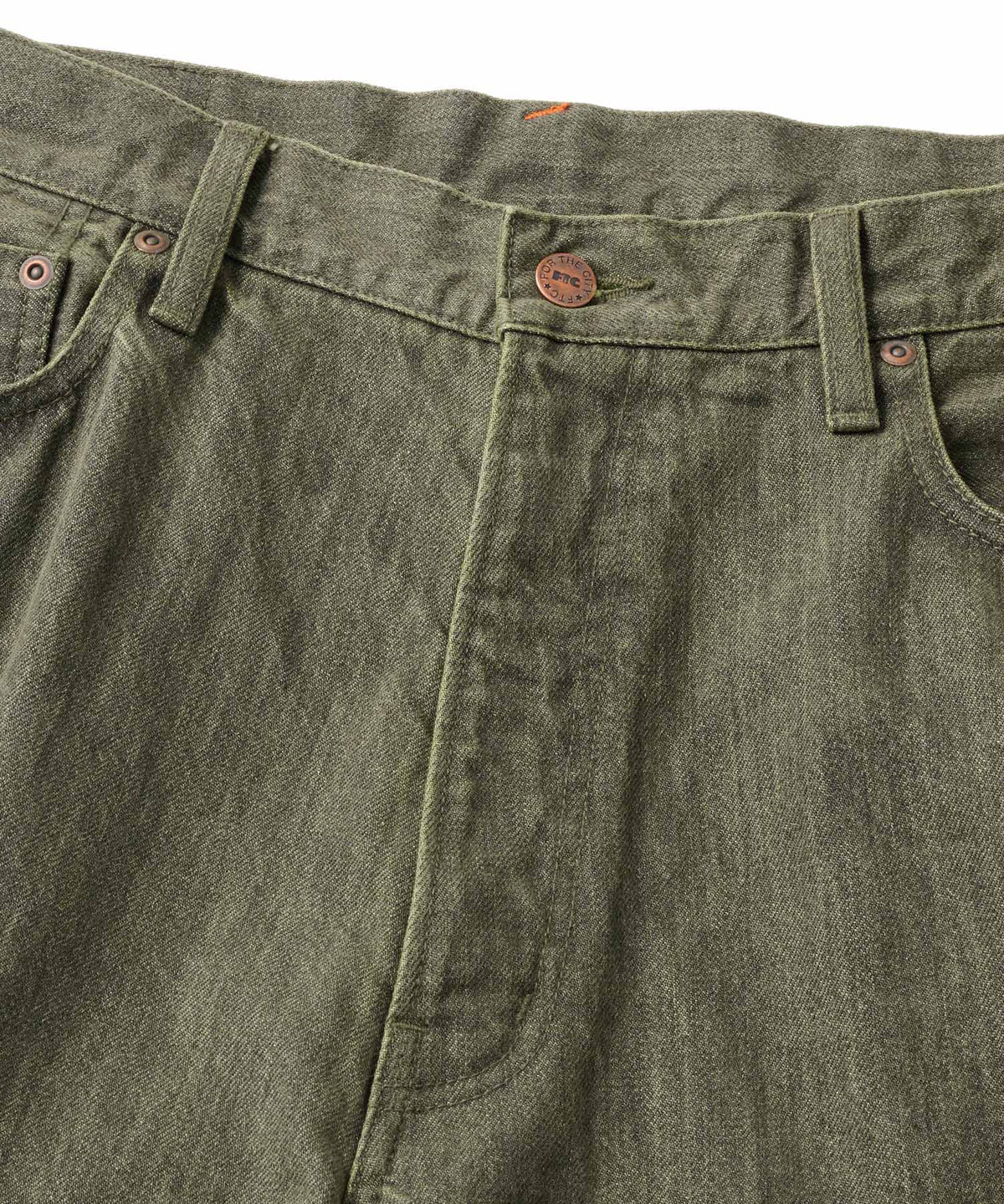 FTC OVERDYED EMB JEAN (BAGGY FIT)
