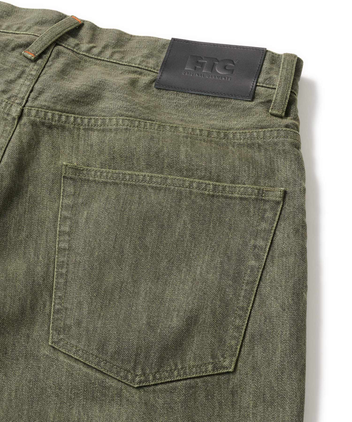 FTC OVERDYED EMB JEAN (BAGGY FIT)
