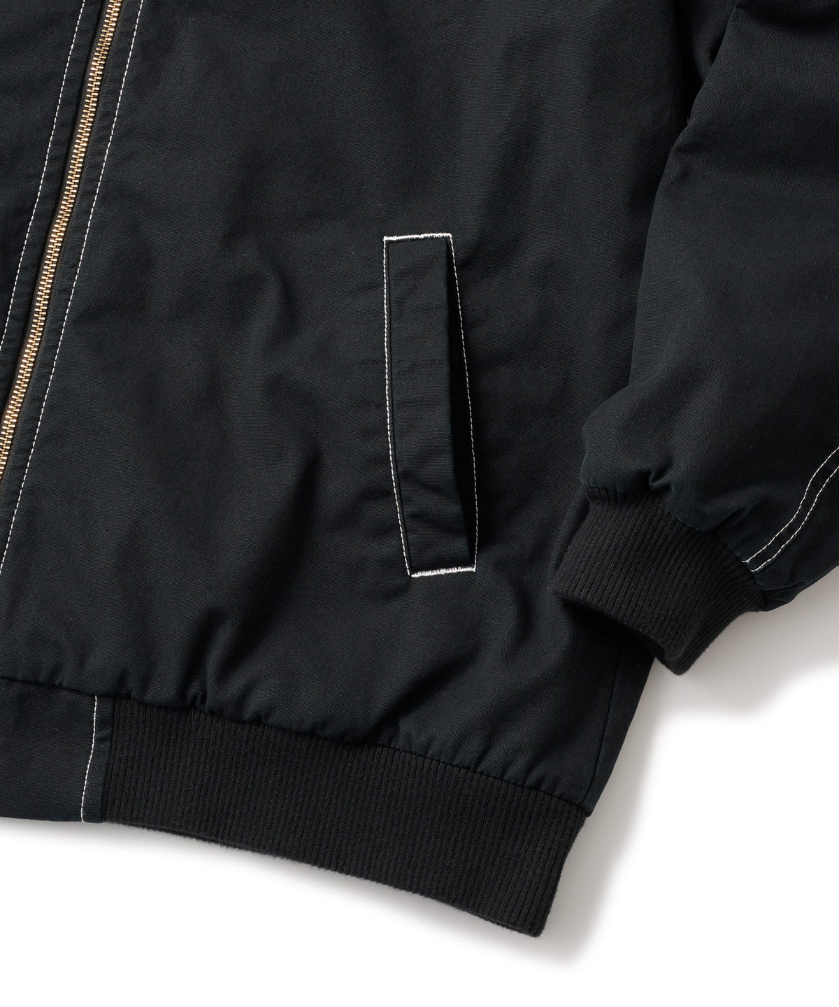 FTC WASHED CANVAS HOODED JACKET