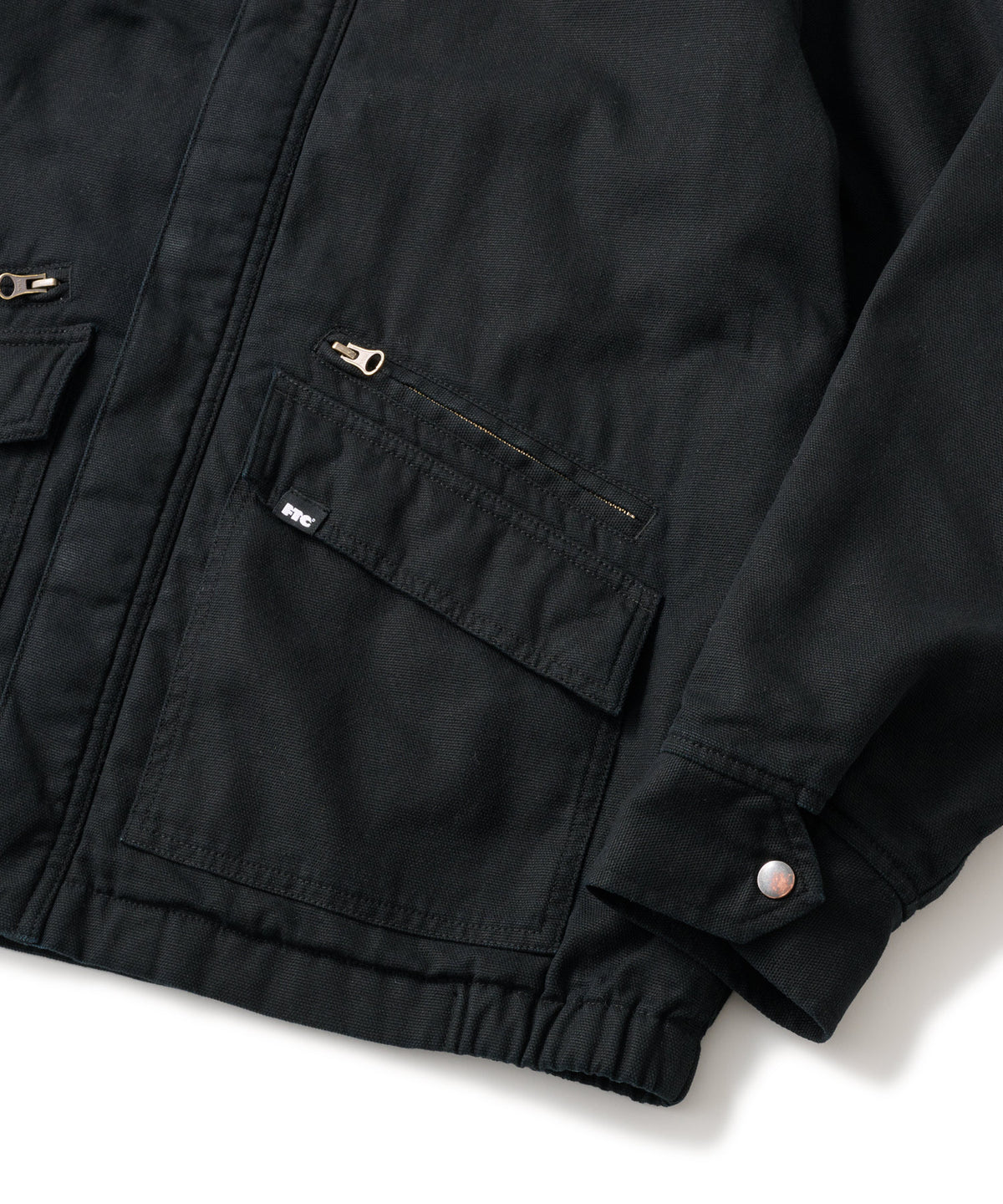 FTC WASHED CANVAS FIELD JACKET