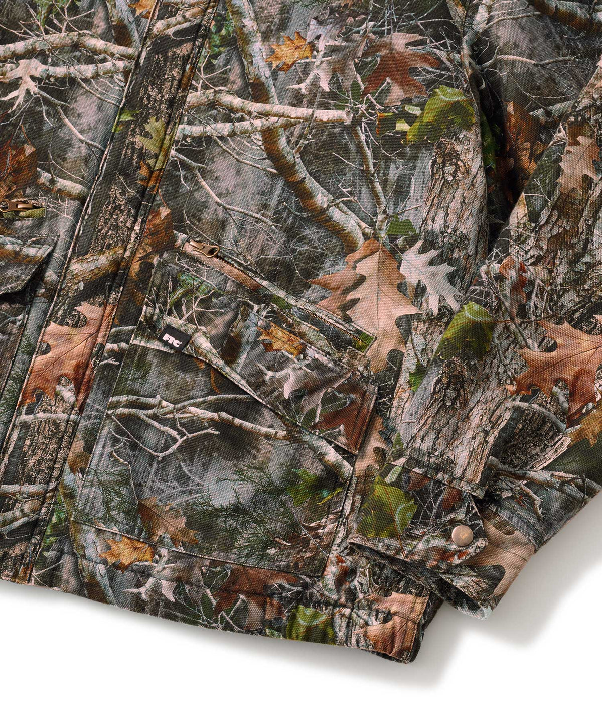 FTC WASHED CANVAS FIELD JACKET