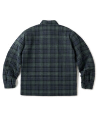 FTC QUILTED LINED PLAID NEL SHIRT
