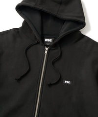 FTC SMALL BOX LOGO ZIP UP HOODED SWEATSHIRT