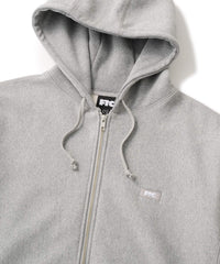 FTC SMALL BOX LOGO ZIP UP HOODED SWEATSHIRT