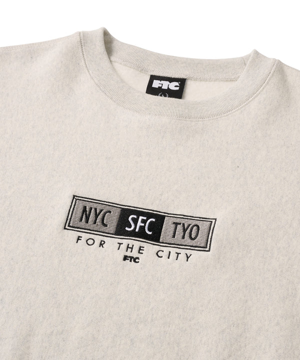 FTC BIG CITY CREW NECK SWEATSHIRT