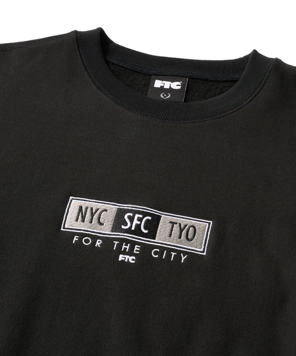 FTC BIG CITY CREW NECK SWEATSHIRT