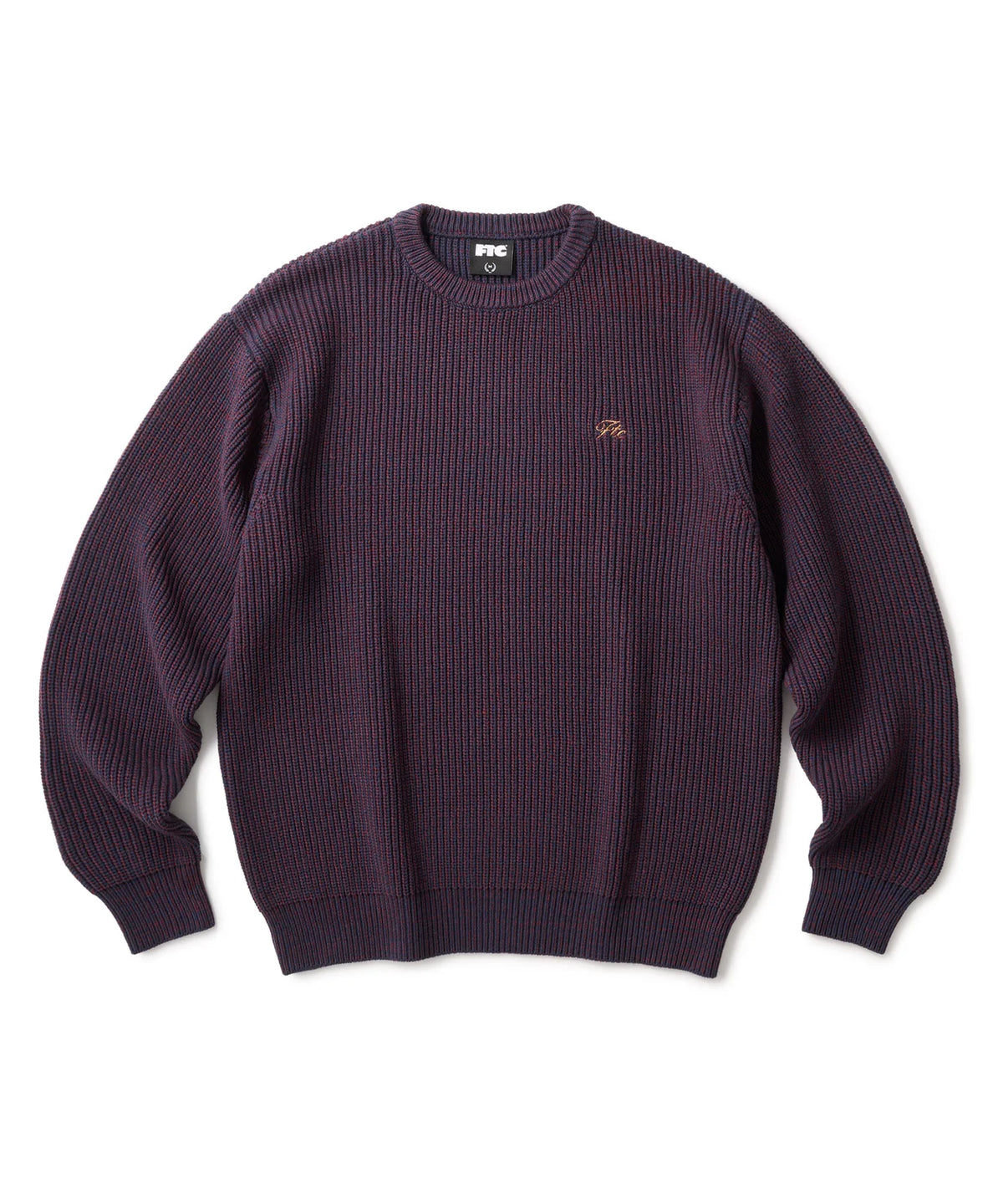 FTC MELANGE RIB SWEATER
