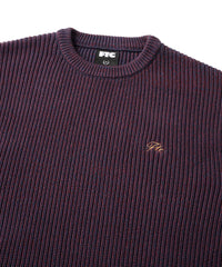 FTC MELANGE RIB SWEATER