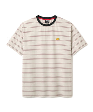 FTC OVAL LOGO STRIPE RINGER TEE