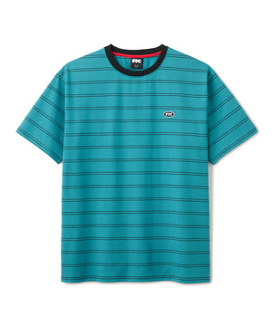 FTC OVAL LOGO STRIPE RINGER TEE