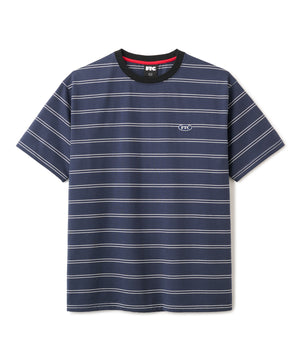 FTC OVAL LOGO STRIPE RINGER TEE