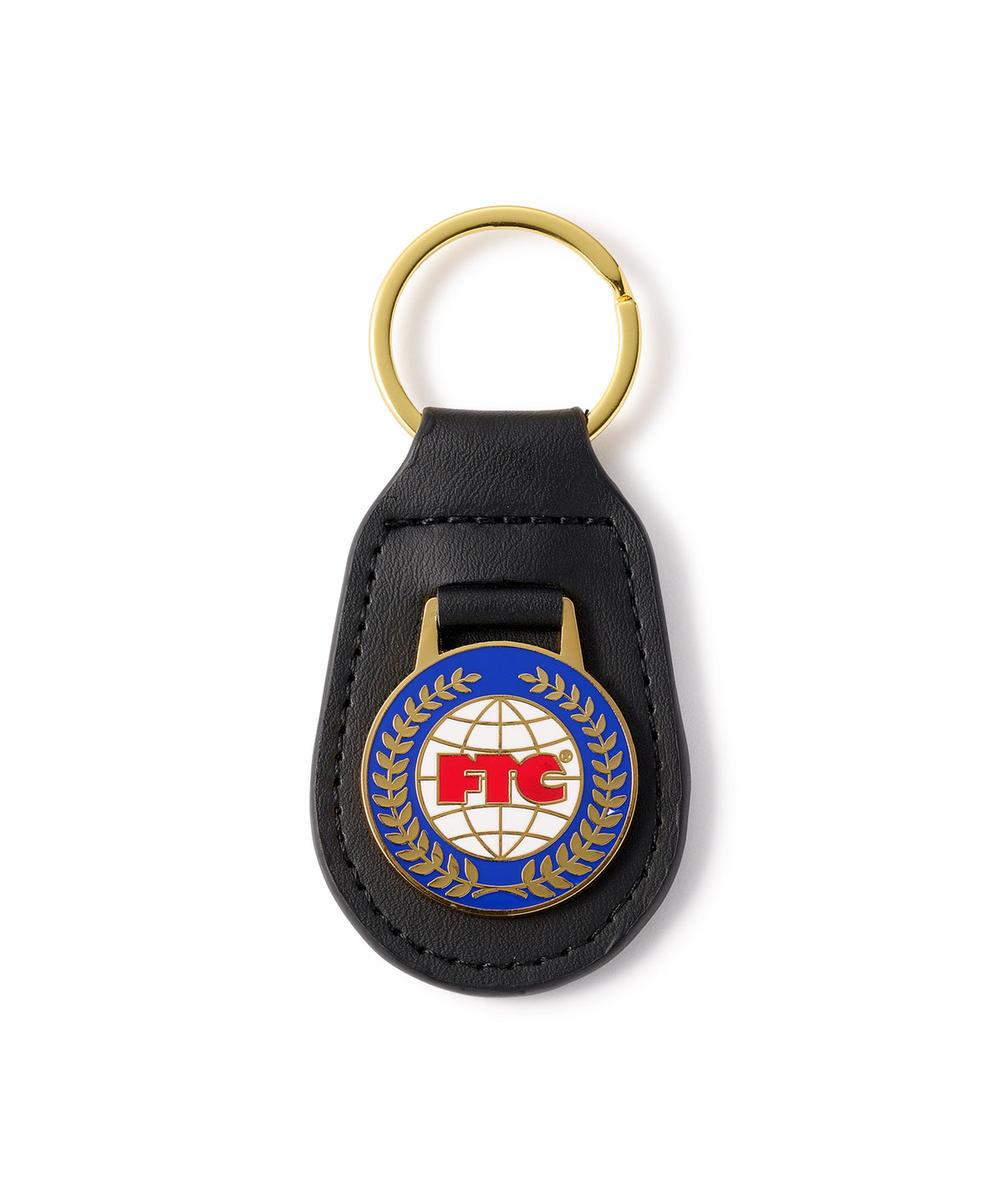 FTC EMBLEM LEATHER KEYCHAIN