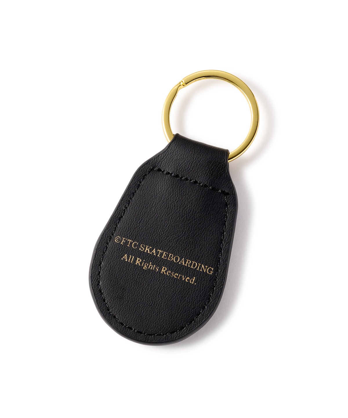 FTC EMBLEM LEATHER KEYCHAIN