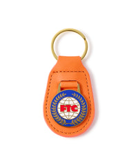 FTC EMBLEM LEATHER KEYCHAIN