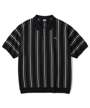 FTC STRIPE KNIT POLO