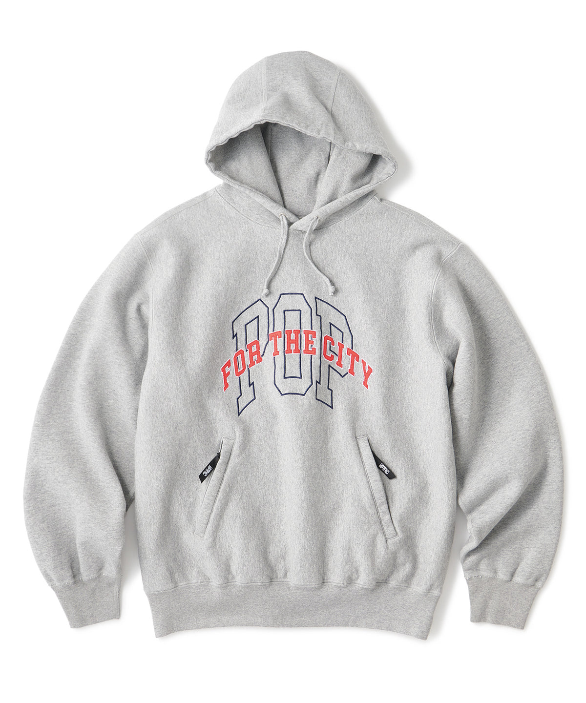 FTC X POP TRADING COMPANY COLLEGE PULLOVER HOODED SWEATSHIRT