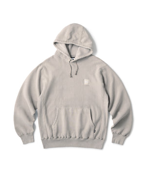 FTC PIGMENT DYED BOX LOGO PULLOVER HOODED SWEATSHIRT