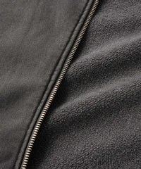 FTC PIGMENT DYED BOX LOGO ZIP UP HOODED SWEATSHIRT