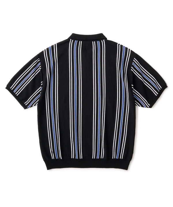 FTC STRIPE KNIT POLO